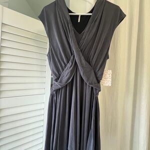 Free People NWT Gray Dress